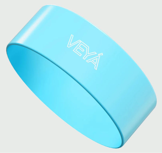 Silicone Headband Blue
