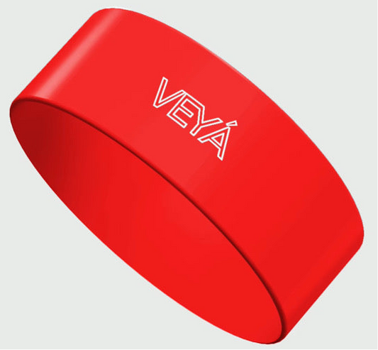 Silicone Headband Red